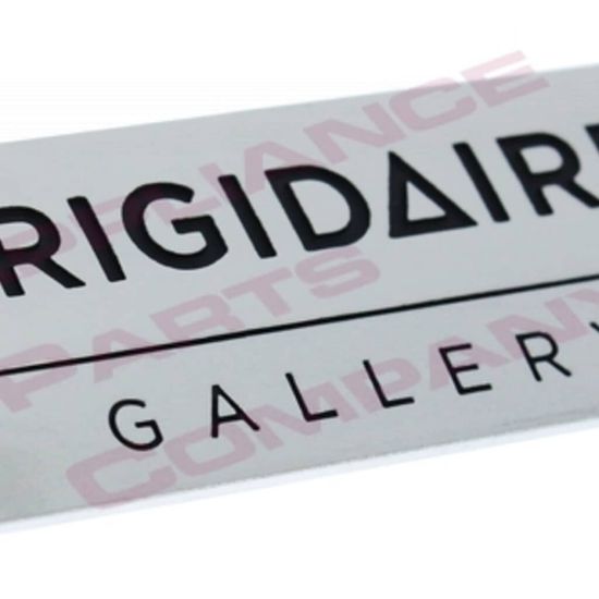 Picture of Electrolux Nameplate,chrome Part# 5304512150