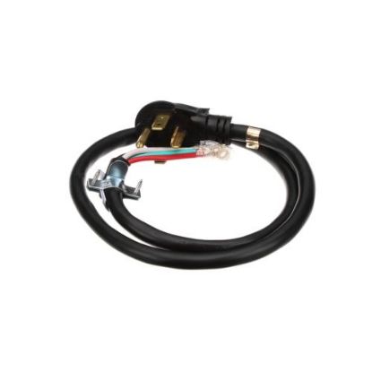 Picture of Electrolux 4Ft 30 Amp 4 Wire Dryer Cord Part# 5304512980