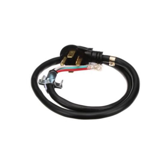 Picture of Electrolux 4Ft 30 Amp 4 Wire Dryer Cord Part# 5304512980