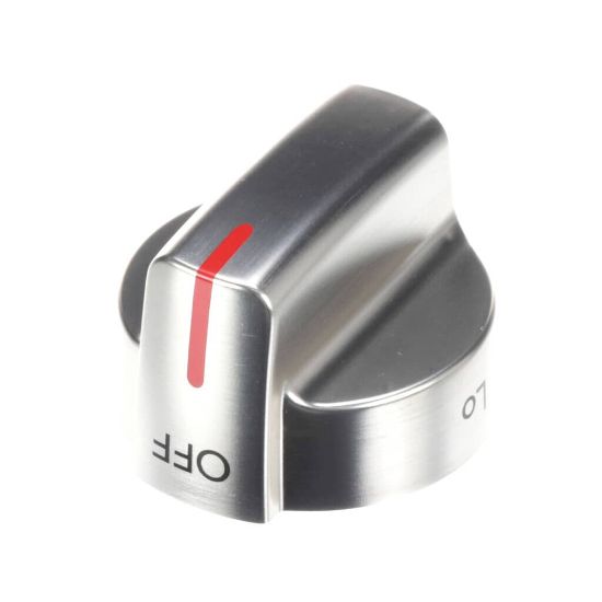 Picture of Electrolux Knob,top Valve,stainless Part# 5304514114