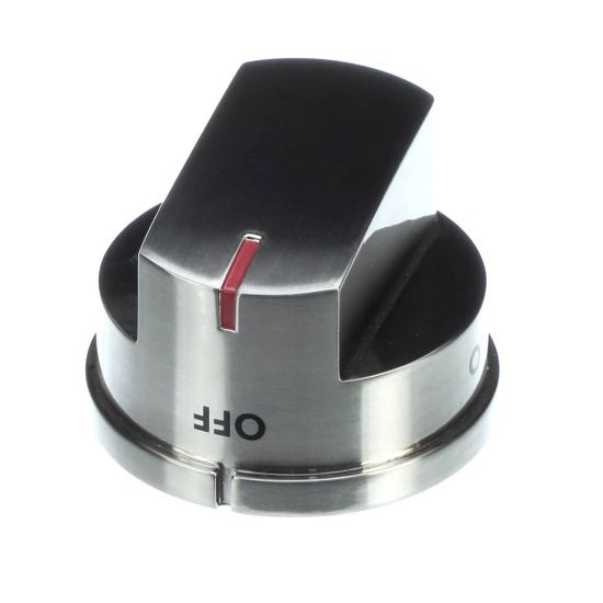 Picture of Electrolux Knob,top Valve,stainless Part# 5304517170