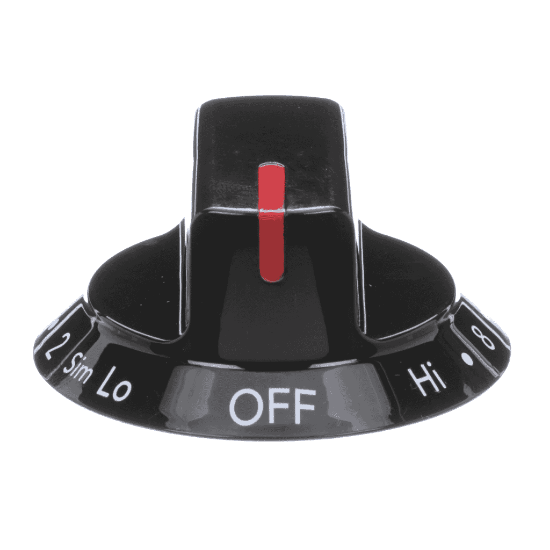 Picture of Electrolux Knob,control,black,turbo Boil Part# 5304518270