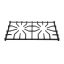 Picture of Electrolux Grate,burner,black,side,(2) Part# 5304518358