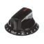 Picture of Electrolux Knob,control,black,single Elem Part# 5304518268