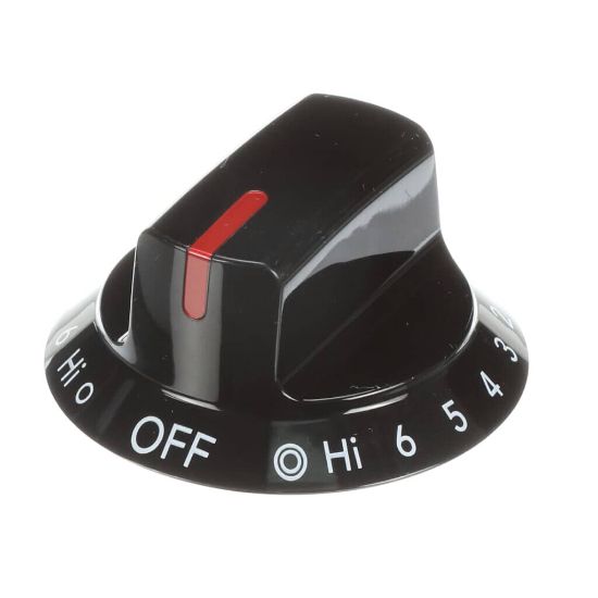 Picture of Electrolux Knob,control,black,dual Elemen Part# 5304518269