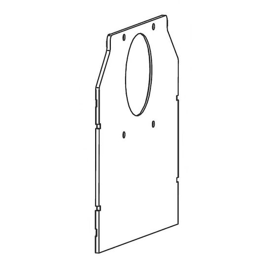 Picture of Electrolux Insulation,coil Cover Part# 5304518494