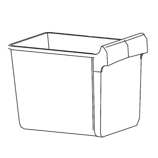 Picture of Electrolux Drawer,crisper,(2) Part# 5304518518