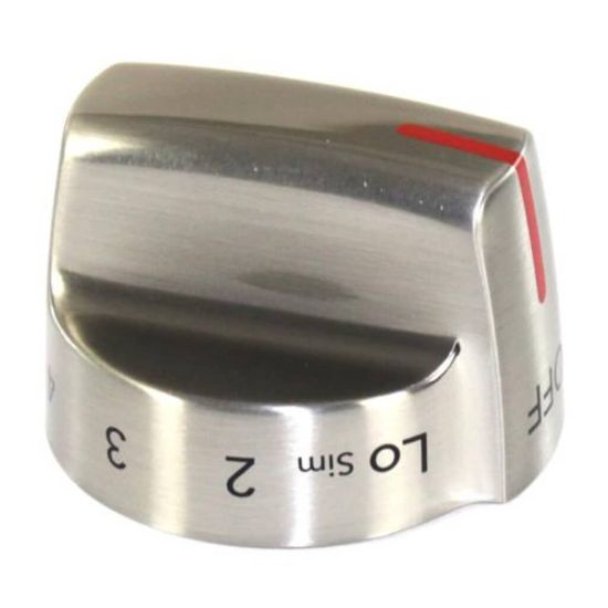 Picture of Electrolux Knob,infinite Switch,stainless Part# 5304521003