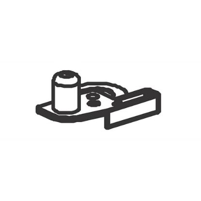 Picture of Electrolux Closer,freezer Door,middle Hin Part# 5304523511