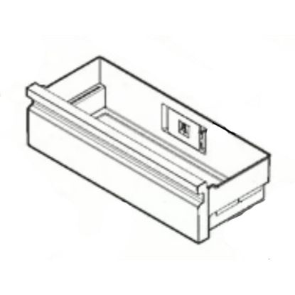 Picture of Electrolux Drawer Assembly,upper,w/trim Part# 5304524701