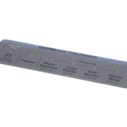 Picture of Electrolux Overlay,user Interface,middle Part# 5304527898