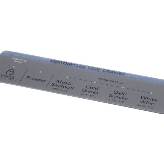 Picture of Electrolux Overlay,user Interface,middle Part# 5304527898