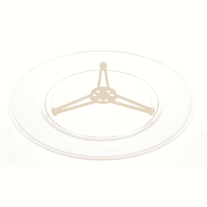 Picture of Electrolux Turntable Tray,glass W Roller Part# 5304529482