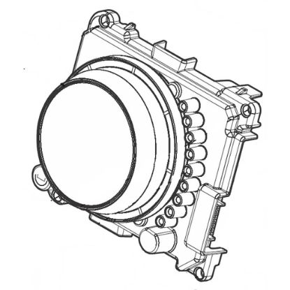 Picture of Electrolux Knob Assembly,complete,w/board Part# 5304529821