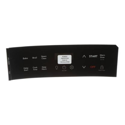 Picture of Electrolux Overlay,oven Control,black Part# 5304534821