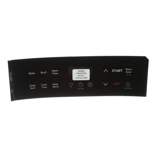 Picture of Electrolux Overlay,oven Control,black Part# 5304534821