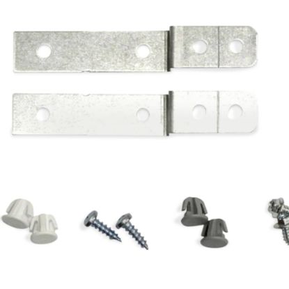 Picture of Electrolux Side Mount Kit,w Plugs Wh&grey Part# DWBRACKIT1
