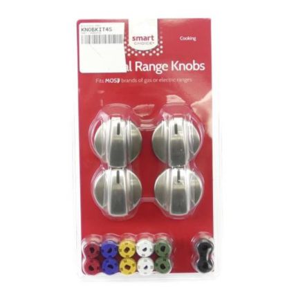 Picture of Electrolux Univ. Knob Set (4) - Silv. Part# KNOBKIT4S