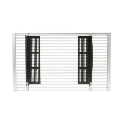 Picture of GE Architectural Louvered Ext Grille-j Seri Part# RAG14E