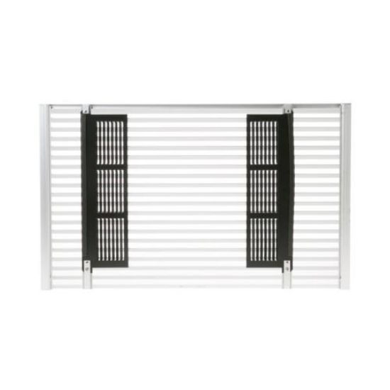 Picture of GE Architectural Louvered Ext Grille-j Seri Part# RAG14E