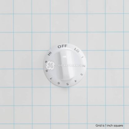 Picture of GE Inf Knob (Wh Part# WB03T10011