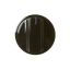Picture of GE Knob Infinite (Bk) Part# WB03X24904