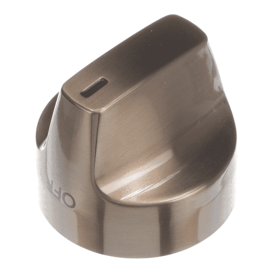 Picture of GE Brushed Bronze Warming Zone Knob Part# WB03X31667