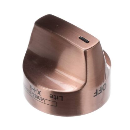 Picture of GE Brushed Copper Oven Control Knob Part# WB03X31972