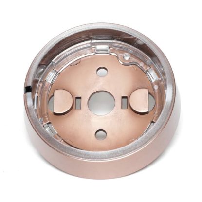 Picture of GE Brushed Copper Knob Bezel Part# WB03X32182