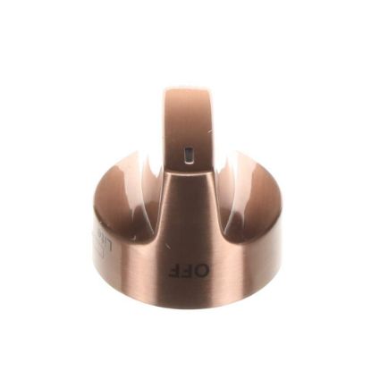 Picture of GE Brushed Copper Control Knob Part# WB03X31973