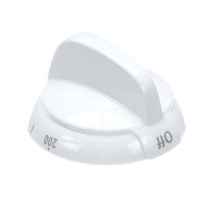 Picture of GE White Knob Thermostat Part# WB03X35326