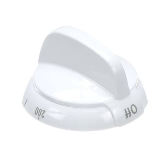Picture of GE White Knob Thermostat Part# WB03X35326