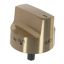 Picture of GE Bronze Knob Burner Part# WB03X39547