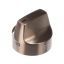 Picture of GE Brushed Bronze Range Control Knob Part# WB03X31778