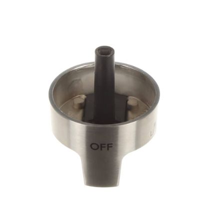 Picture of GE Stainless Knob Burner Part# WB03X39553