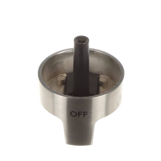 Picture of GE Stainless Knob Burner Part# WB03X39553