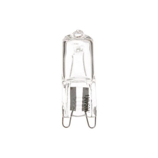 Picture of GE Lamp Halogen G9 Part# WB08T10045