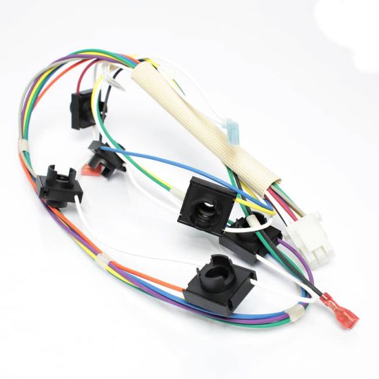 Picture of GE Harness Burner Box Part# WB18X31499