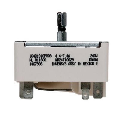 Picture of GE Control Infinite Switch Part# WB24T10029