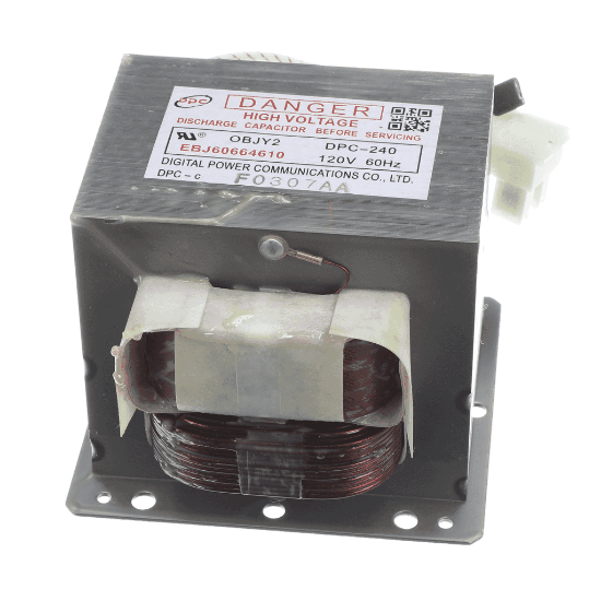 Picture of GE Transformer,high Voltage Part# WB26X35514