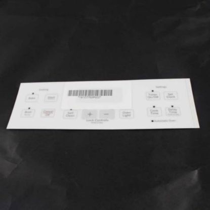 Picture of GE Faceplate Graphics (Ww) Part# WB27T11512