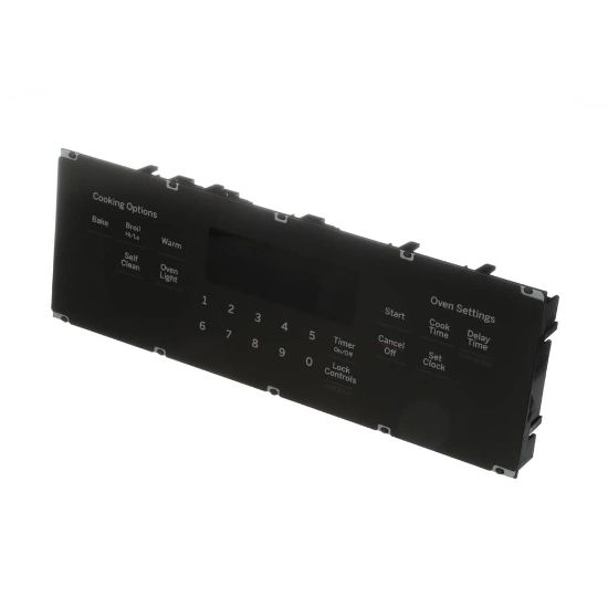 Picture of GE Oven Control And Overlay Asm Part# WB27X32140