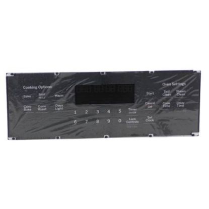 Picture of GE Dorian Gray Overlay And Control White Le Part# WB27X32209