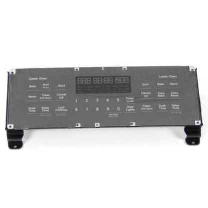 Picture of GE Dorian Gray Overlay And Control White Le Part# WB27X32810