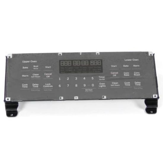 Picture of GE Dorian Gray Overlay And Control White Le Part# WB27X32810