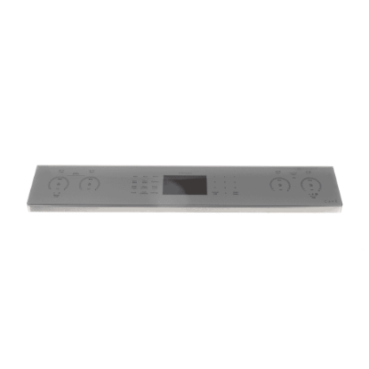 Picture of GE Stainless Control Panel & Trim Part# WB27X41866