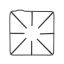 Picture of GE Grate (Black) Part# WB31K10016