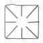 Picture of GE Grate (Gray) Part# WB31K10017