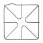 Picture of GE Grate-hairpin (Black) Part# WB31K10026