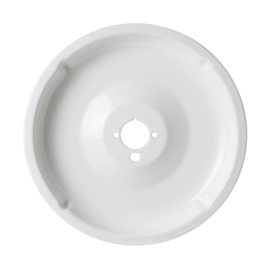 Picture of GE Gas White Porcelain Burner Bowl Large Part# WB31K5092